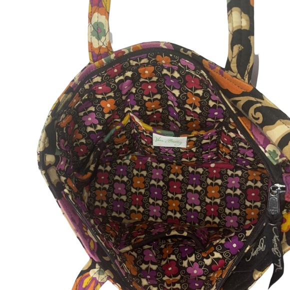 VERA BRADLEY Retired Suzani Mandy Tote & Coin Purse Bundle - Picture 10 of 14